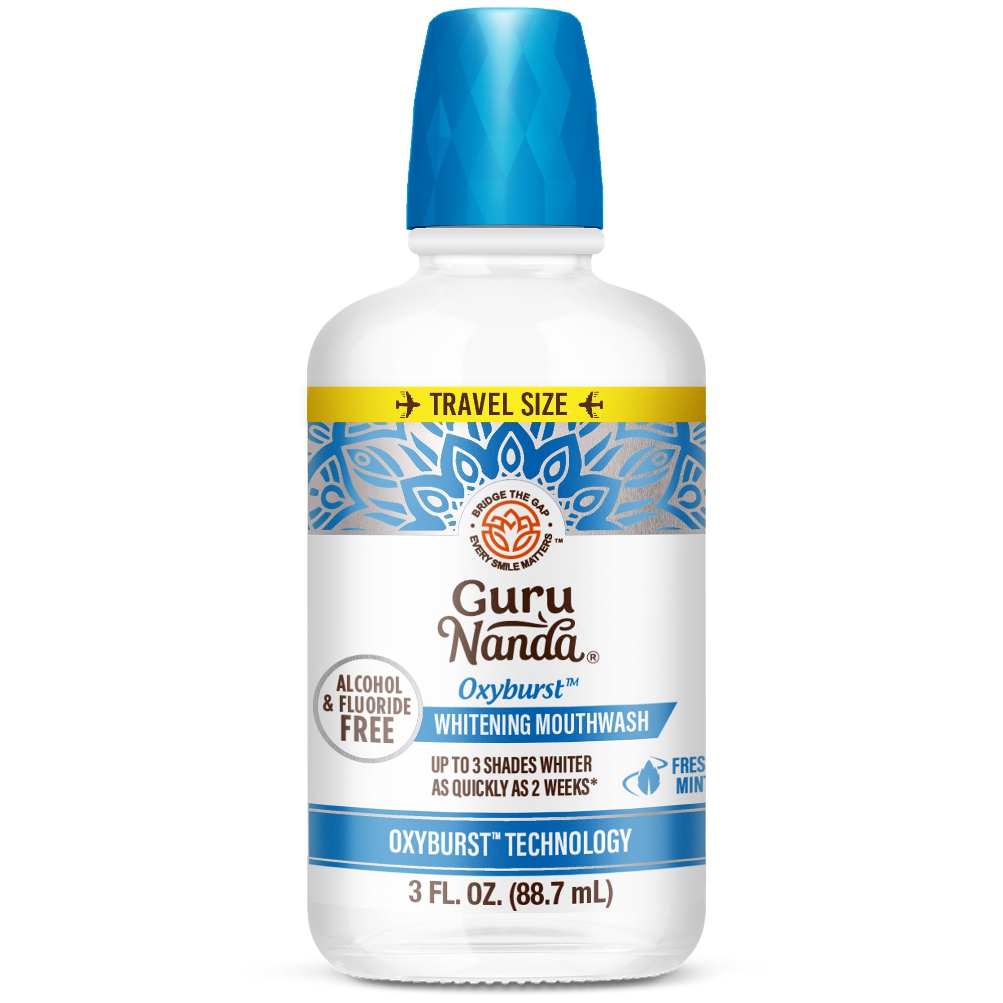 Oxyburst Whitening Oral Rinse Mouthwash - 3 oz (24 Pack)