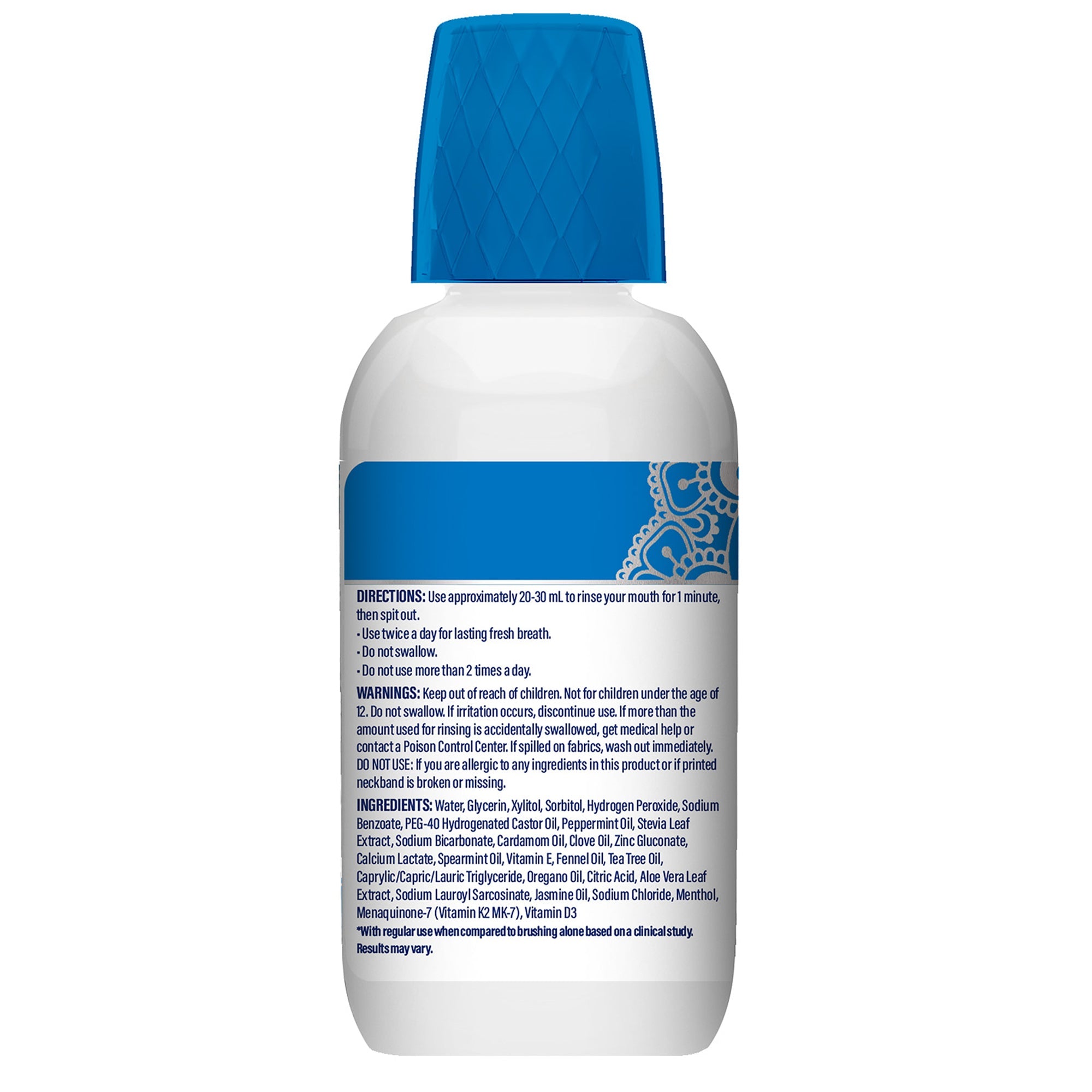 Oxyburst Whitening Oral Rinse Mouthwash - 3 oz (24 Pack)