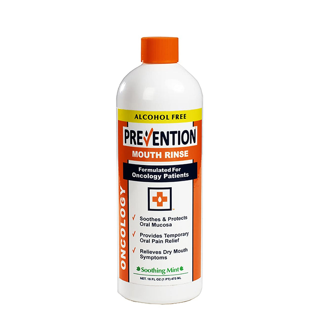 Prevention Oncology Mouthwash, Non-Alcohol, 16oz, Magic Mouthwash Aid for Cancer Patients, Gentle Mouthwash with Mild Flavor