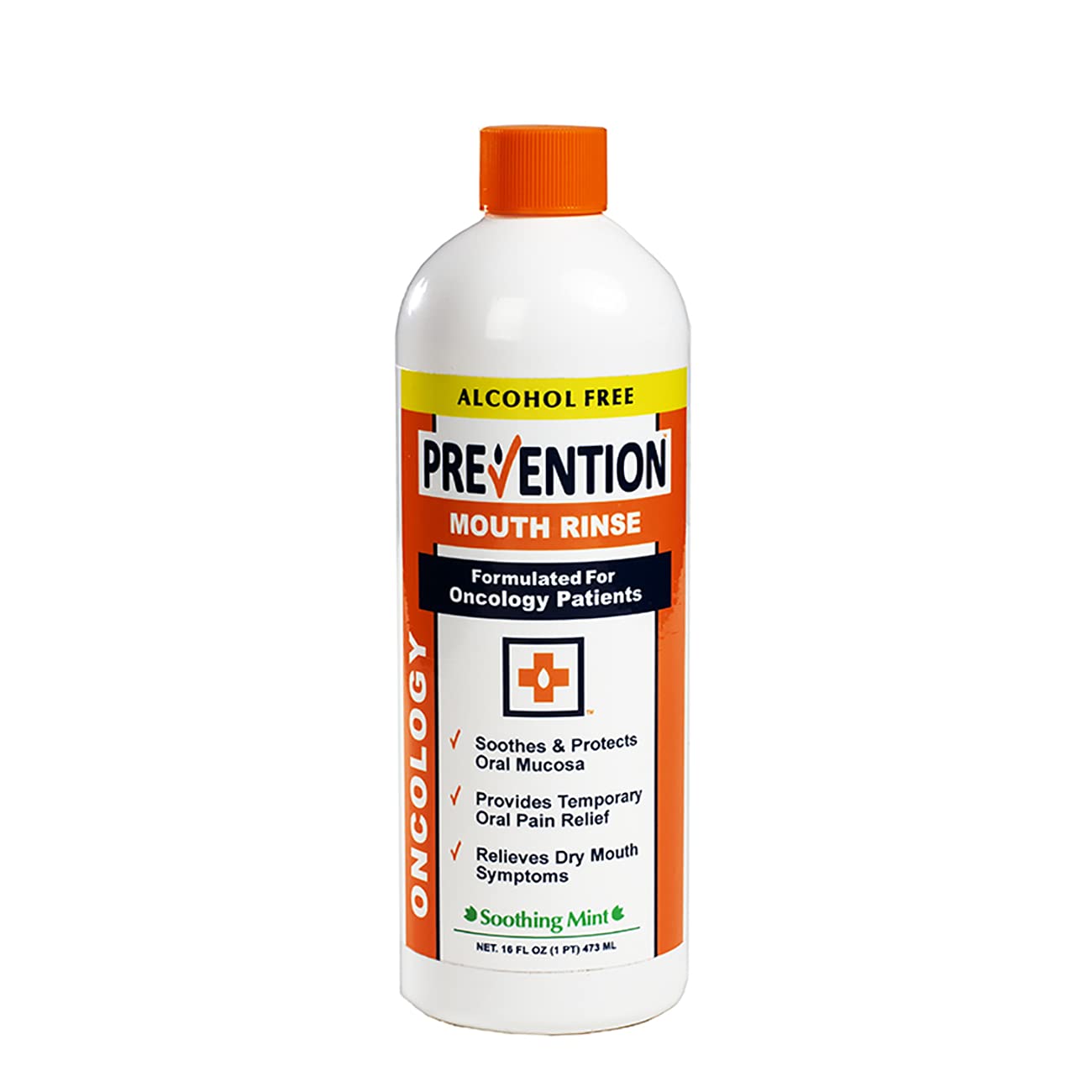 Prevention Oncology Mouthwash, Non-Alcohol, 16oz, Magic Mouthwash Aid for Cancer Patients, Gentle Mouthwash with Mild Flavor