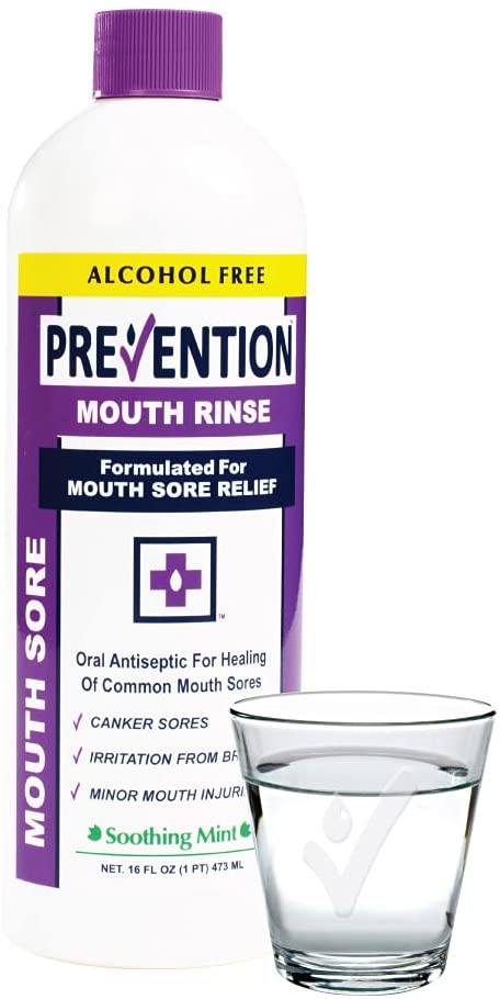 Prevention Mouth Sore Mouthwash | Alcohol Free | Canker Sore Treatment