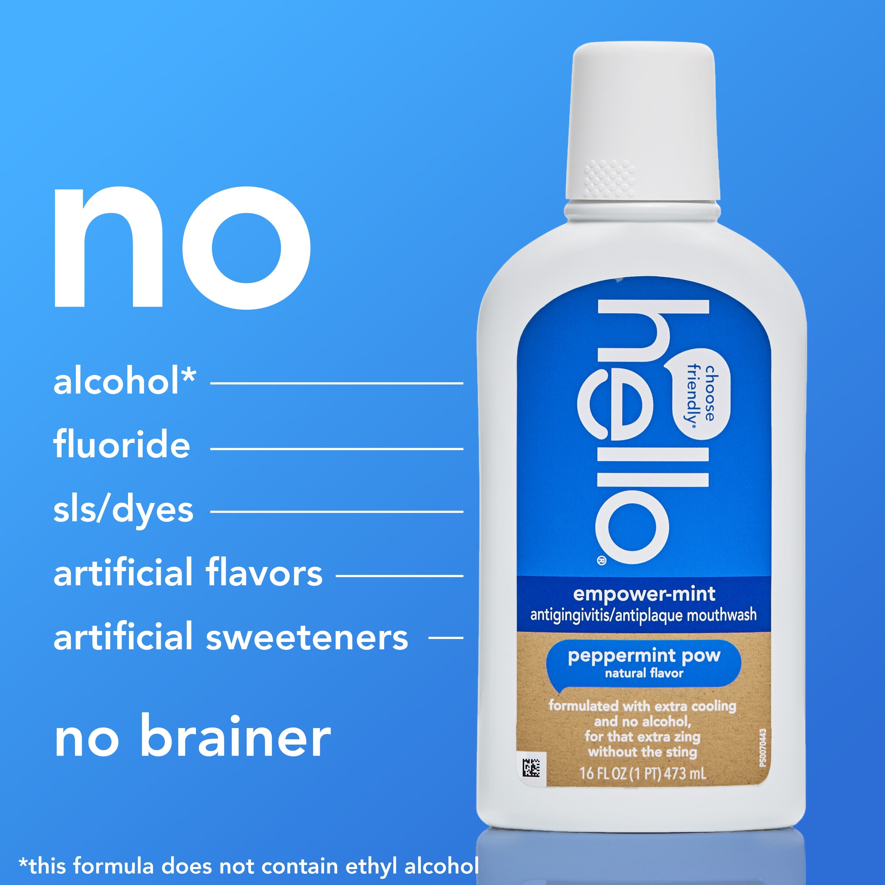 hello empower-mint antigingivitis, antiplaque mouthwash