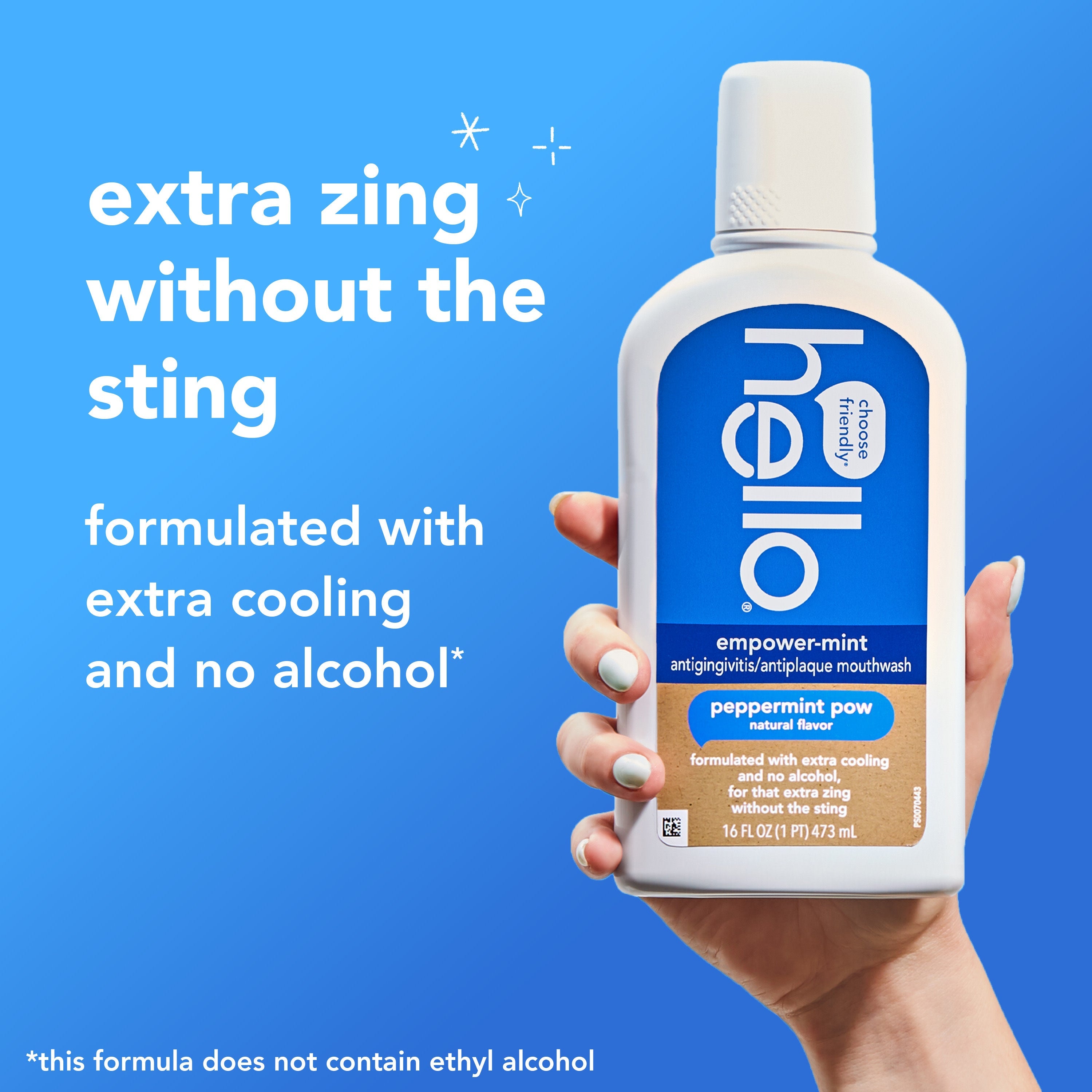 hello empower-mint antigingivitis, antiplaque mouthwash