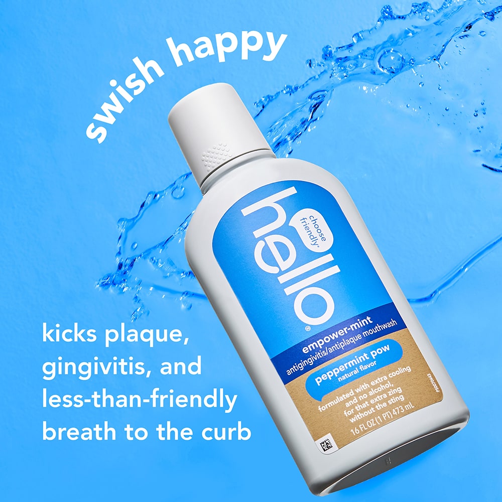 hello empower-mint antigingivitis, antiplaque mouthwash