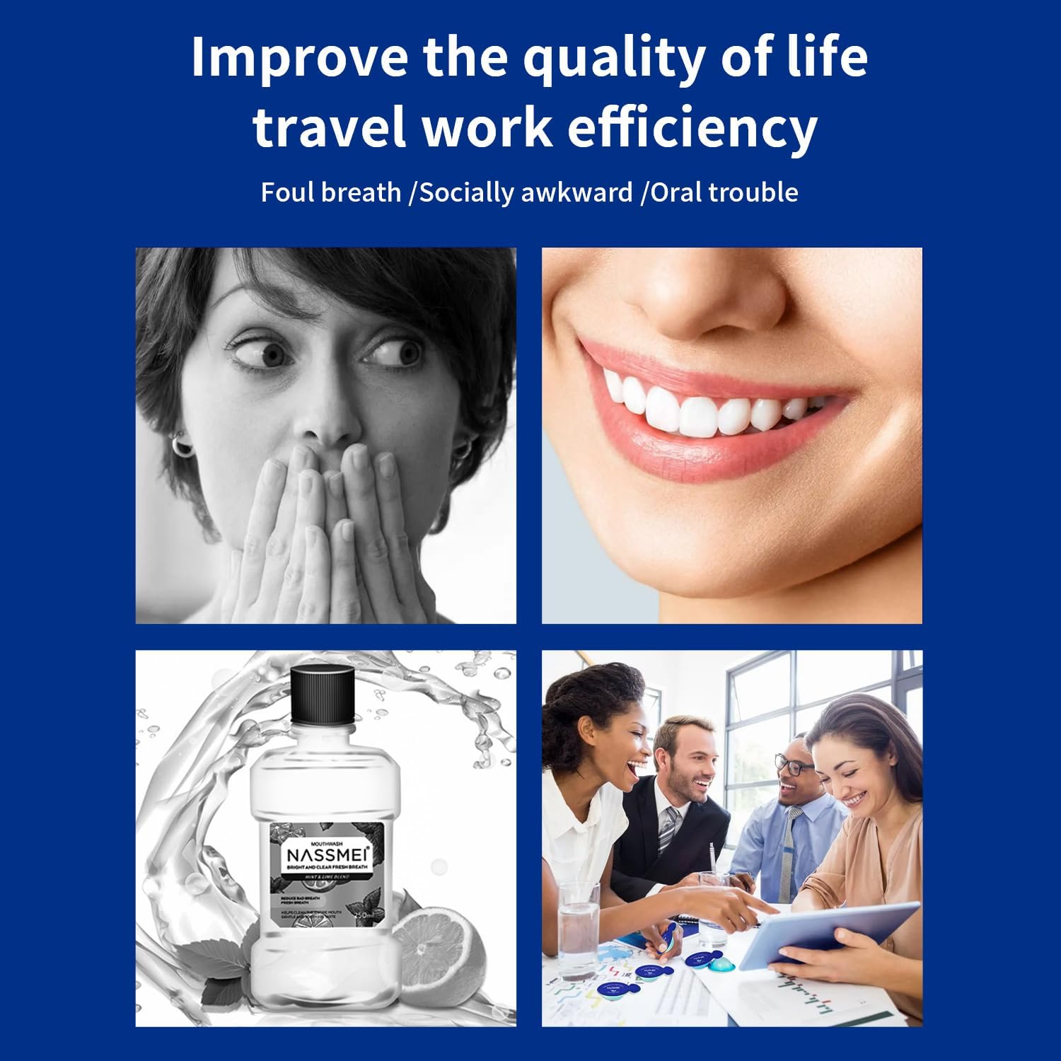 MySmile Water Flosser Mouthwash