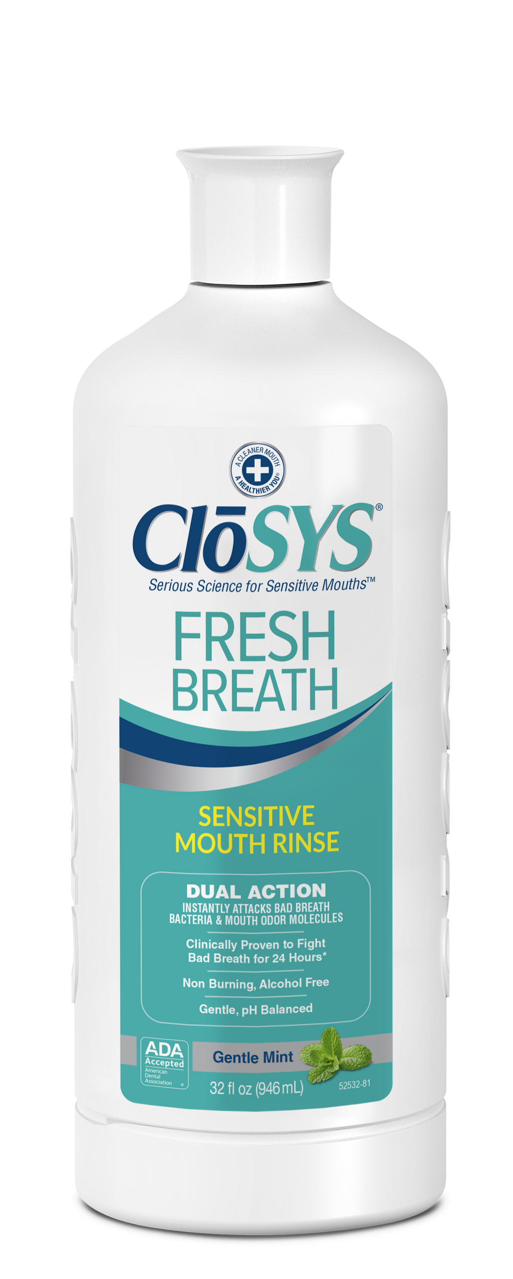 CloSYS Sensitive Fresh Breath Mouth Rinse