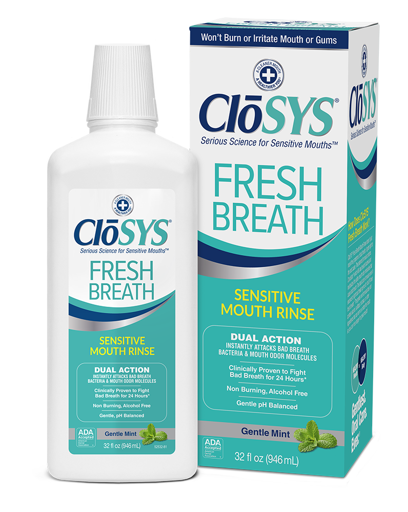 CloSYS Sensitive Fresh Breath Mouth Rinse