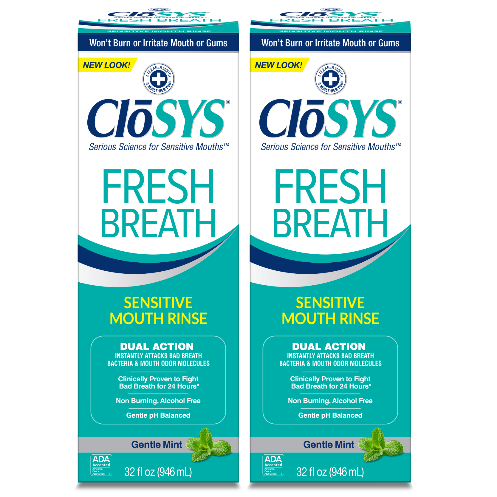 CloSYS Sensitive Fresh Breath Mouth Rinse