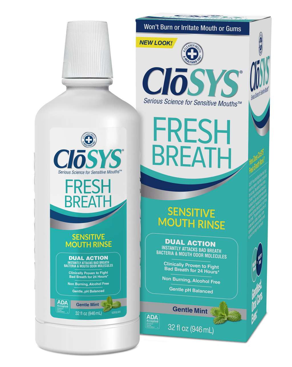 CloSYS Sensitive Fresh Breath Mouth Rinse