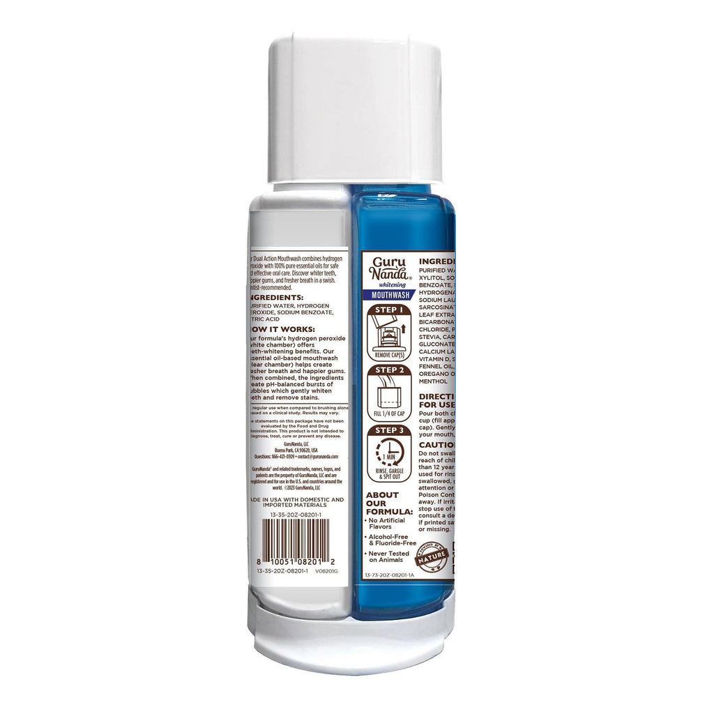 Dual Barrel Oxyburst Whitening Mouthwash, 20 Fl Oz - 1 Pk