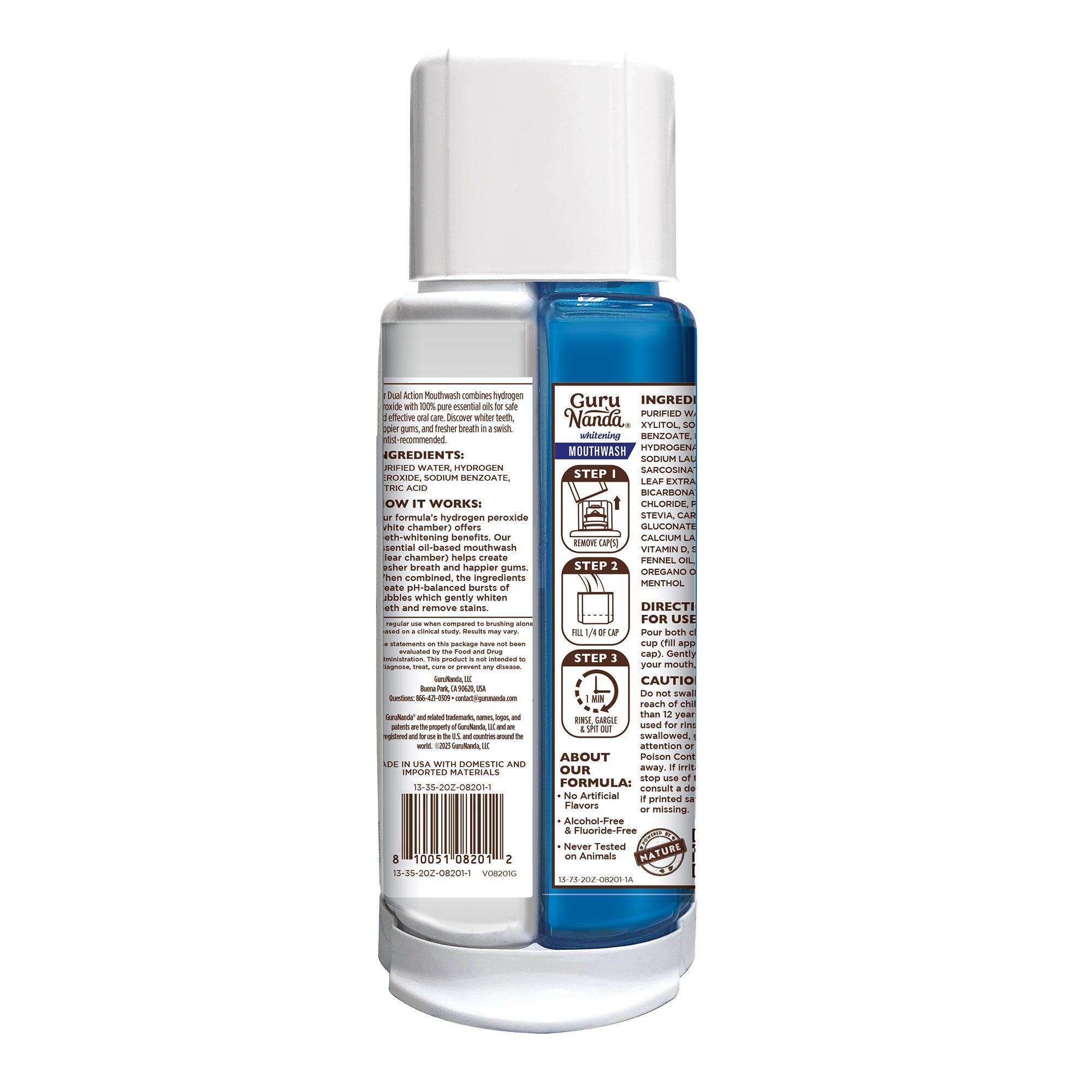Dual Barrel Oxyburst Whitening Mouthwash, 20 Fl Oz - 1 Pk