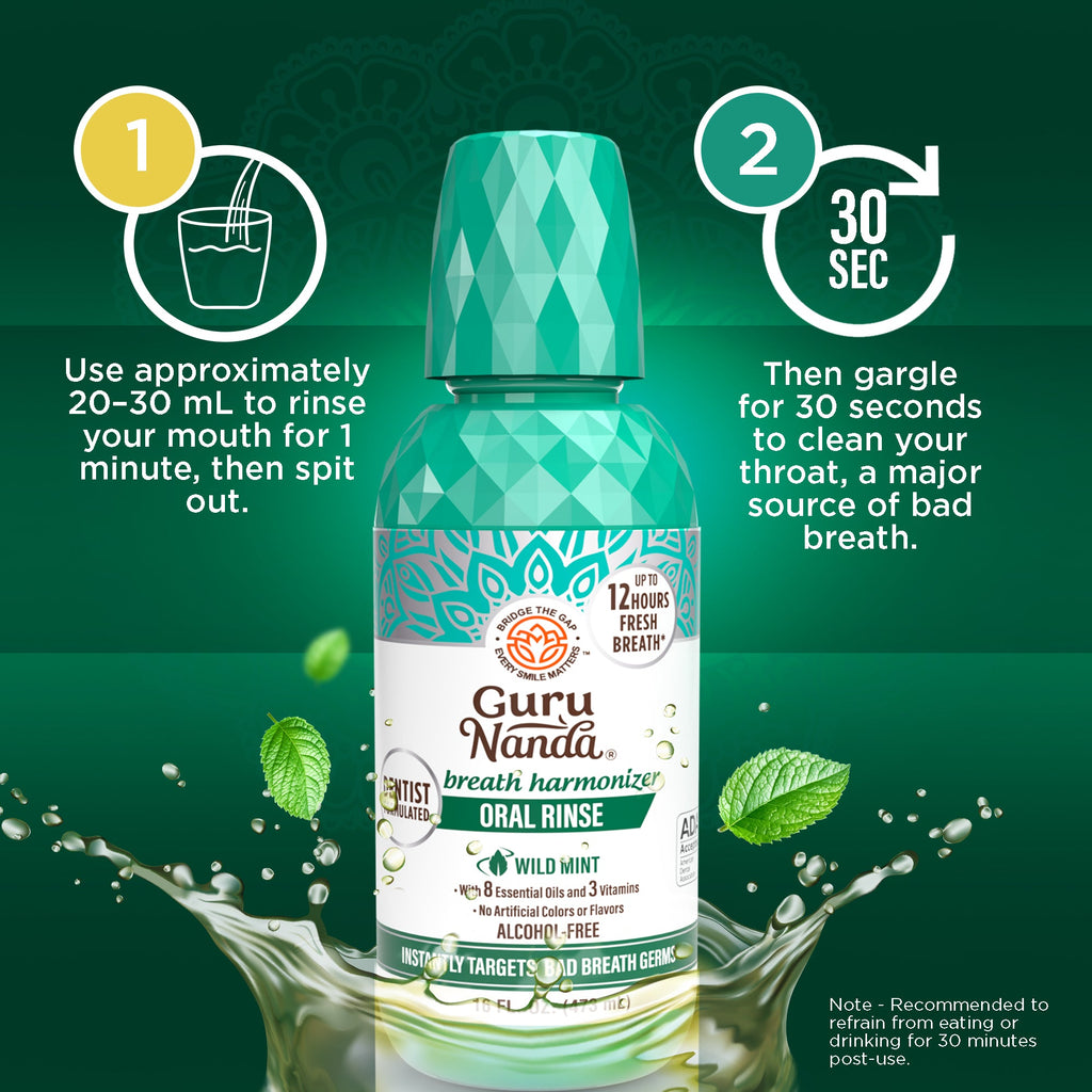 Oral Rinse Breath Harmonizer Mouthwash - Wild Mint (16 Fl Oz)