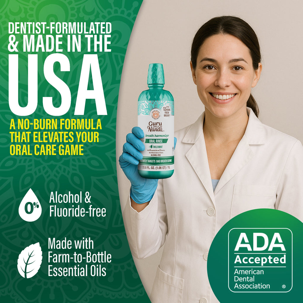 Oral Rinse Breath Harmonizer Mouthwash - Wild Mint (33.8 Fl Oz)
