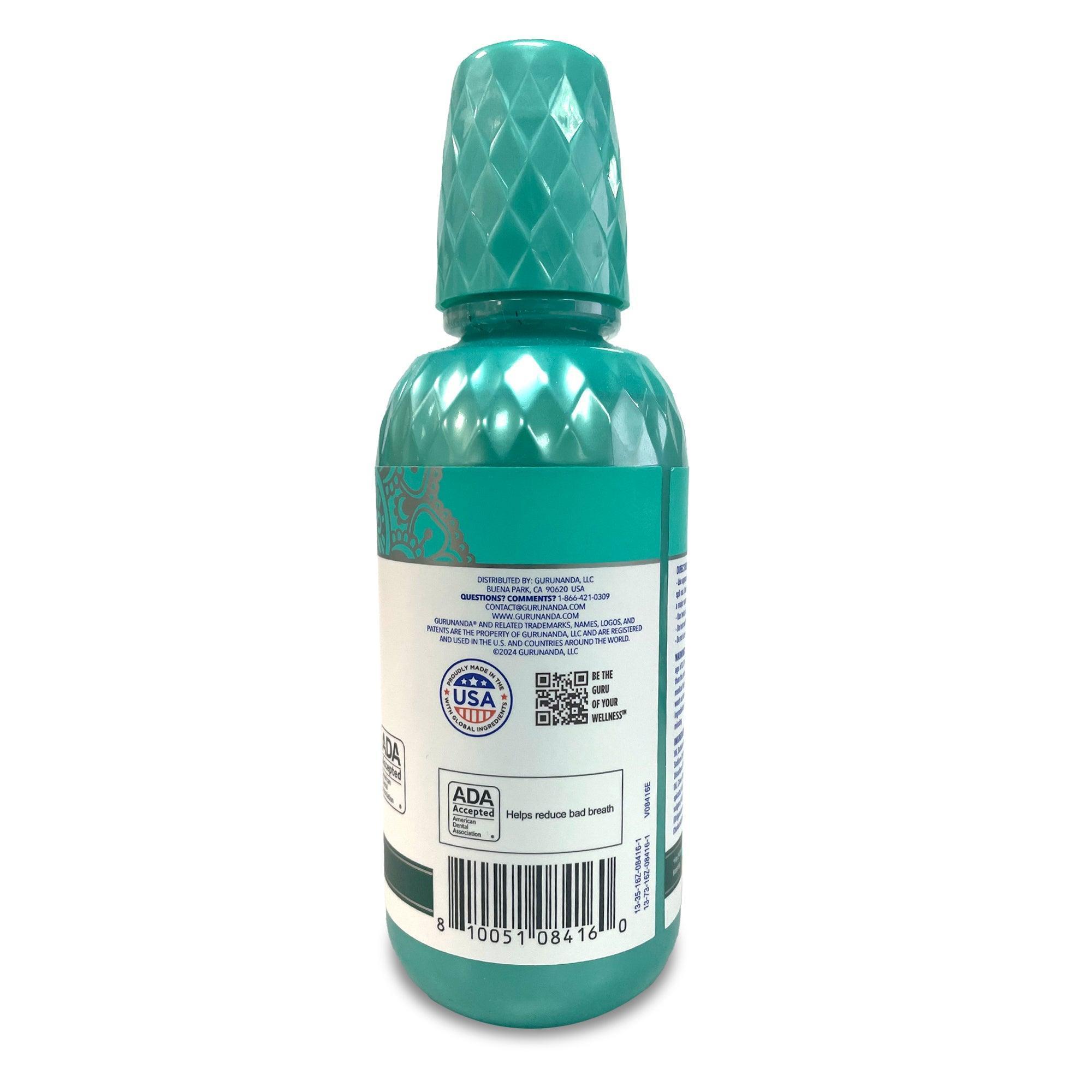 Oral Rinse Breath Harmonizer Mouthwash, Alcohol & Fluoride Free, Wild Mint - 16 Fl oz (12-Pack)