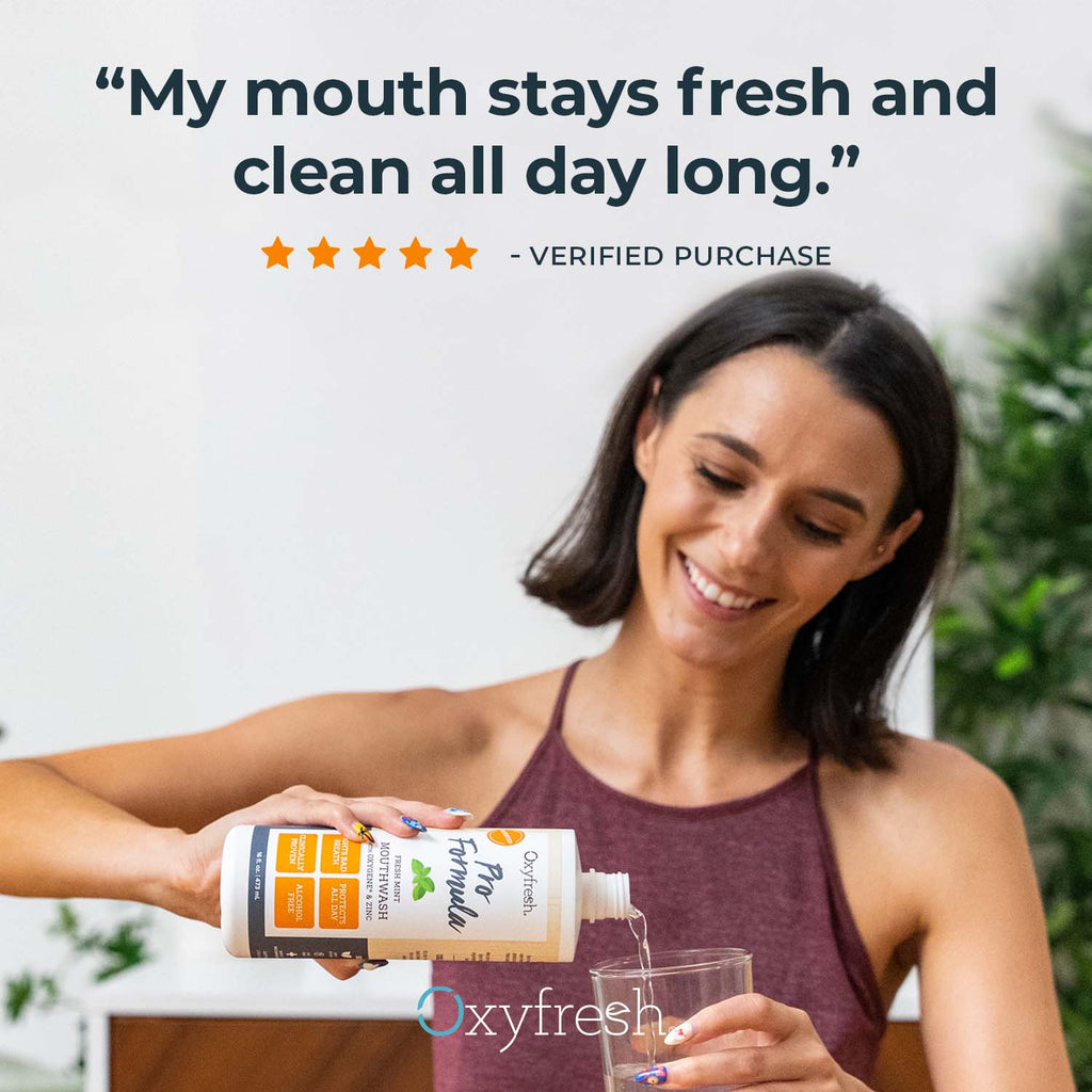 Pro Formula Fresh Mint Mouthwash |  Cosmetic Formula | Fluoride Free