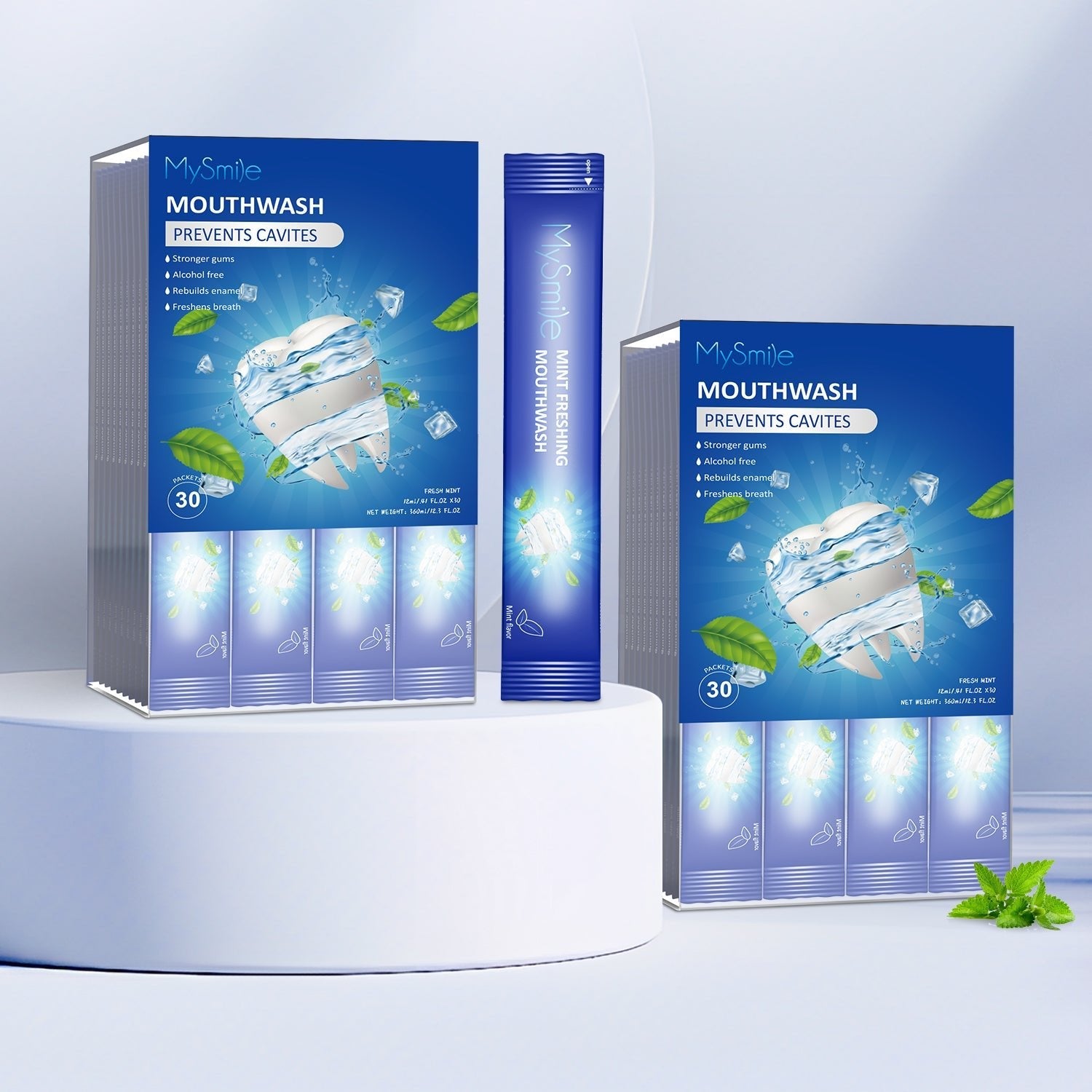 Portable Mouthwash (Pack of 30)